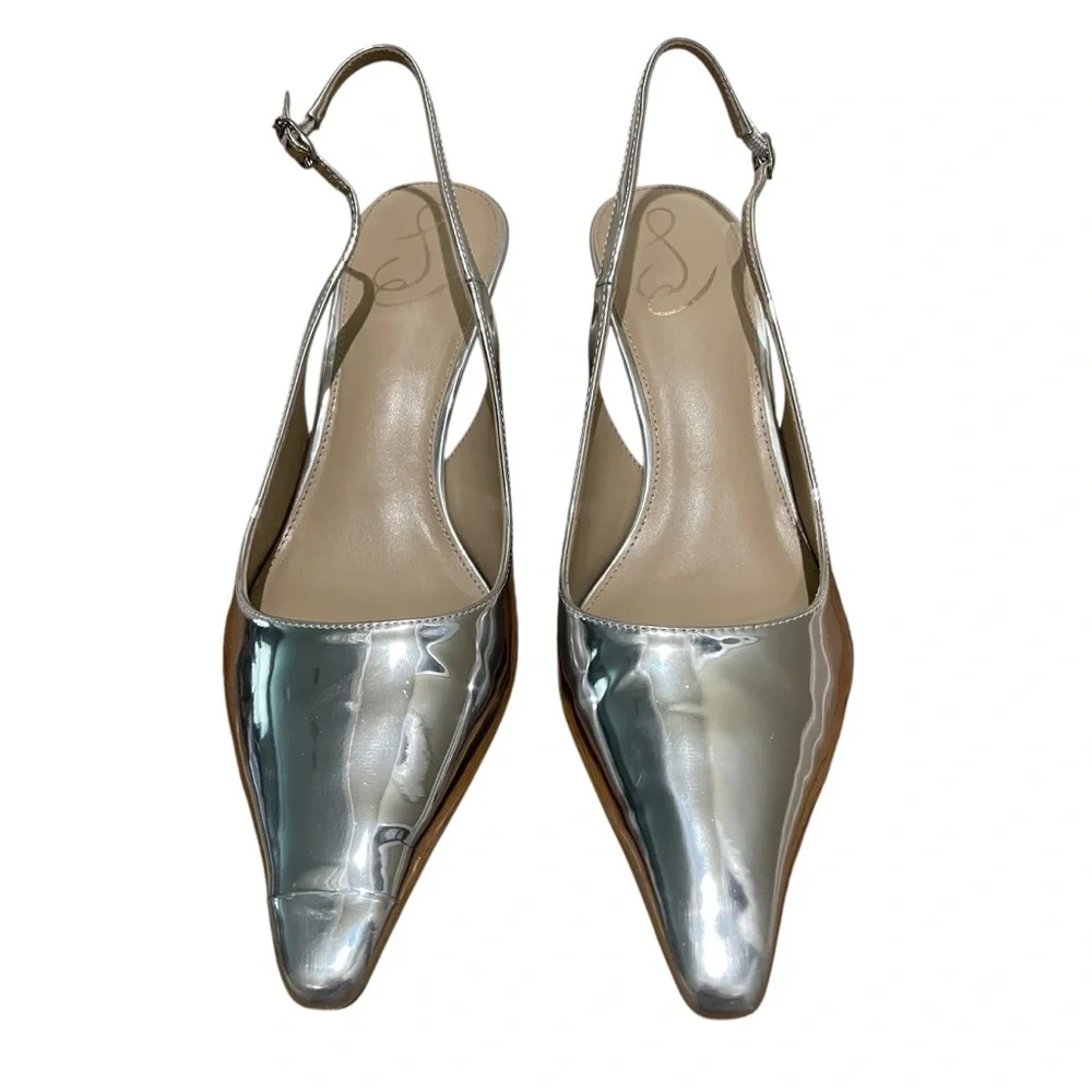 Sam Edelman Silver Heels - Picture 6 of 12